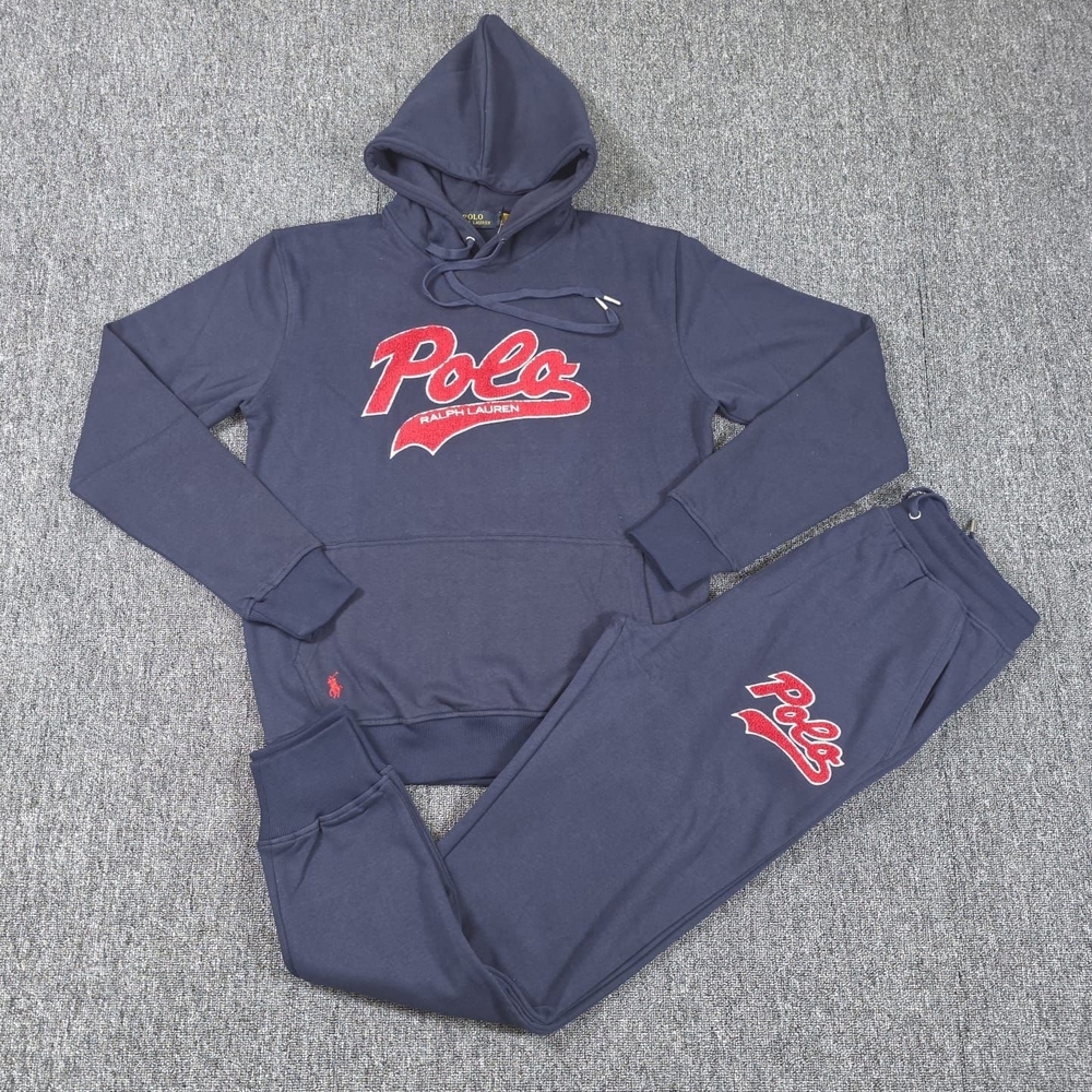 Polo by Ralph Lauren Navy Blue Hoodie Set